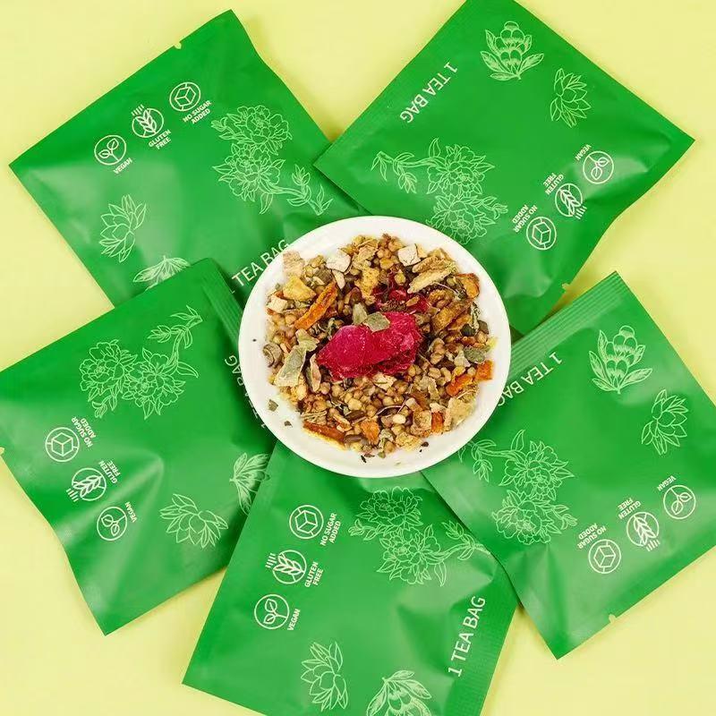 Oil-Cleansing yerba magic-Tea, loaded tea Herbal tea 10-Pack Box Pure Ingredients energydrink Natural Infusion Flavor Naturally Caffeine-Free Daily Ritual Beverage Natural Winter Melon Lotus Leaf Tea Healthy Vegan Fruit christmas gift