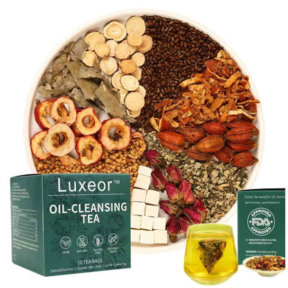 Oil-Cleansing yerba magic-Tea, loaded tea Herbal tea 10-Pack Box Pure Ingredients energydrink Natural Infusion Flavor Naturally Caffeine-Free Daily Ritual Beverage Natural Winter Melon Lotus Leaf Tea Healthy Vegan Fruit christmas gift